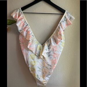 NWT VS pink one piece bathing suit